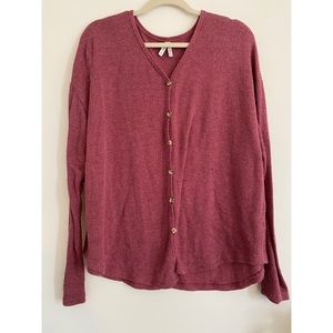 Mudd Waffle Knit Top